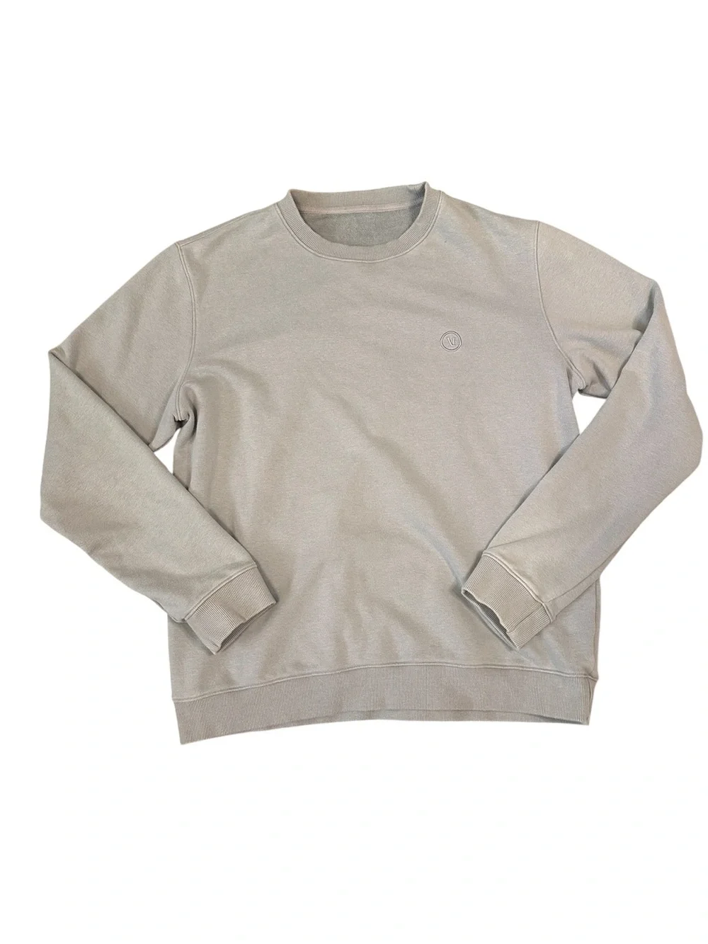 VUORI Cypress Crew Sweatshirt - Light Cloud Blue Size XL